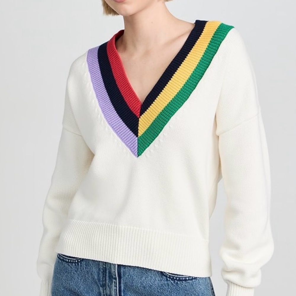 Clare V. Varsity Sweater